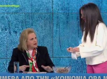 “Θα σοβαρευτείτε ή θα σηκωθώ να φύγω” – Αρπάχτηκε η Παγώνη με την Βούλγαρη στον αέρα του Κοινωνία Ώρα Mega