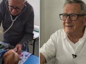 92χρονος παιδίατρος επισκέπτεται τα φτωχά παιδιά δωρεάν. «Θα πεθάνω βοηθώντας»