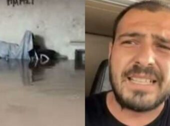Κόποι μιας ζωής έγιναν λάσπες: Ιδιοκτήτης συνεργείου έμεινε άστεγος και μένει με την οικογένειά του μέσα στο φορτηγό
