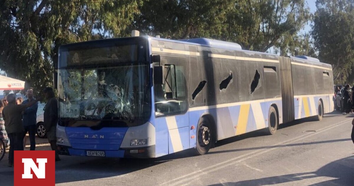 Αρτέμιδα: «Έσπαγε το λεωφορείο με μένος και φώναζε ότι θα σκοτώσει κόσμο» – Τι λέει ο οδηγός