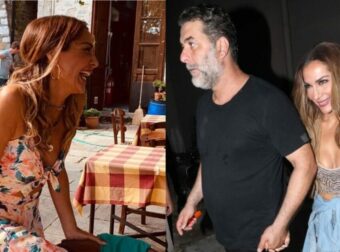 “Μια τελευταία βουτιά”: Χωμένη στην αγκαλιά του Βασίλη Μπισμπίκη η Βανδή, η φωτο από την παραλία και το μήνυμα