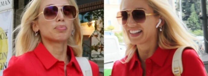 Φόρεσε τα Gucci της & βγήκε: Στιλάτη μαμά η Σπυροπούλου, τράβηξε τα βλέμματα μέρα μεσημέρι στο κέντρο της Αθήνας