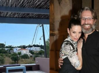 Εγκατέλειψαν την Αθήνα για να ζήσουν σε ειδυλλιακό σπίτι στα Κύθηρα – Η θέα από την ταράτσα της Αθηνάς Μαξίμου και του Αιμίλιου Χειλάκη