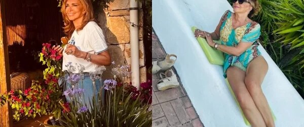Μικρός παράδεισος το εξοχικό της Μιμής Ντενίση – Με πισίνα, πέτρινους τοίχους, άσπρες κουρτίνες στην αυλή και αμέτρητα φυτά