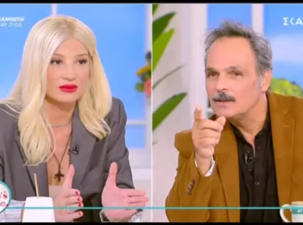 Φαίη Σκορδά – Χαμός στον αέρα με τον Σταμάτη Γαρδέλη – «Βγάλε το ακουστικό να μιλήσουμε»