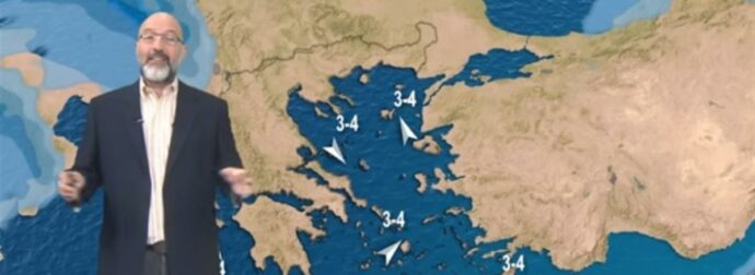 «Πυρετός» το Σαββατοκύριακο από τον Σάκη Αρναούτογλου: «Ισχυροί νοτιάδες και καταιγίδες – Ανατροπή στο σκηνικό της Δευτέρας» (video)