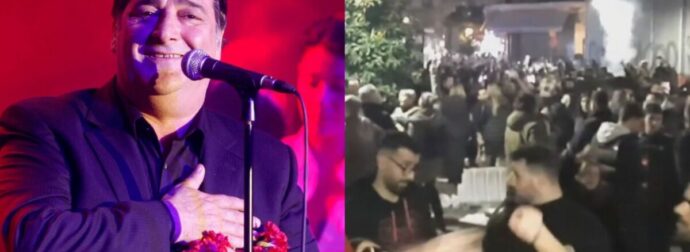 Οι Θεσσαλονικείς τον αποχαιρετούν όπως του άξιζε: Βγήκαν στους δρόμους και τραγουδούν Βασίλη Καρρά για το αντίο στον θρύλο της λαϊκής μουσικής