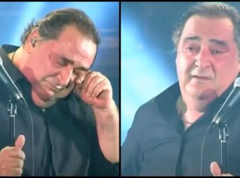 Ο Βασίλης Καρράς ξεσπά σε κλάματα από την αγάπη του κόσμου – «Δεν θέλω τίποτα άλλο στη ζωή μου» (video)