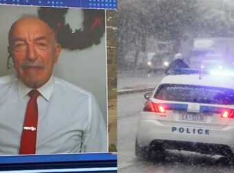 «Αίνιγμα» με χιόνι στον ορίζοντα από τον Τάσο Αρνιακό: «Καλή επάνοδο…»