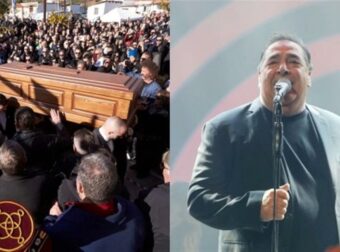Κηδεία Βασίλη Καρρά: Τι ζήτησε η γυναίκα του την ώρα της ταφής του