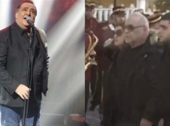 Κηδεία Βασίλη Καρρά: Καταρρακωμένος και με το βλέμμα κενό ο αδερφός του (Βίντεο)