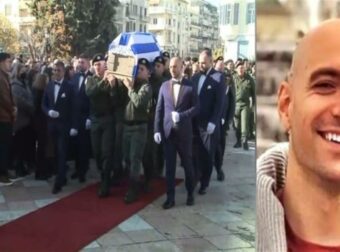 Κηδεία Γιώργου Λυγγερίδη: «Είσαι αθάνατος ήρωας! Πονούσες αφόρητα, μα δεν ούρλιαζες. Δεν έκλαψες, ήσουν αξιοπρεπής αν και ήξερες…» – Ανατριχίλα από …