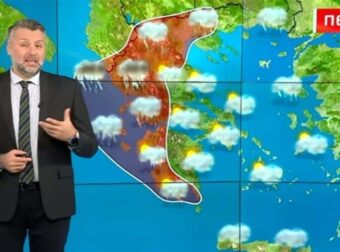 «Στα “λευκά” και η Αττική»: «Σειρήνα» από τον Γιάννη Καλλιάνο – «Μετά την Παρασκευή έρχονται…» (video)