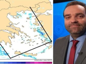 Ανατροπή στις προβλέψεις από τον Κλέαρχο Μαρουσάκη: Το ανεστραμμένο «Π» τα αλλάζει όλα στον καιρό της Πρωτοχρονιάς (Video)