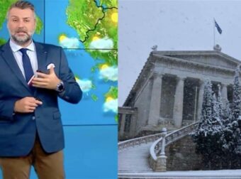 «Ασπρίζει» την Αθήνα ο Γιάννης Καλλιάνος: «Θα είναι ένας χιονιάς απρόβλεπτος…»