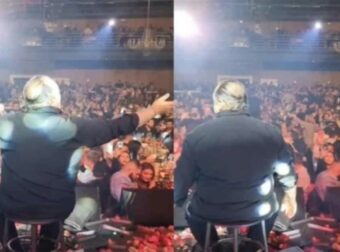 «Δεν μπορώ να “κρεμάσω” τον κόσμο»: H εμφάνιση του Βασίλη Καρρά στο Ηράκλειο με «πεταλούδα» στο χέρι και το μεγαλείο ψυχής του