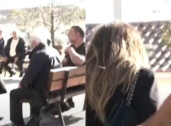 Κηδεία Βασίλη Καρρά: Δεν έχει σταματήσει να κλαίει η Δέσποινα Βανδή – Βγήκε από την πίσω πόρτα της εκκλησίας