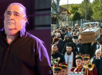 Βασίλης Καρράς: 2η ηχηρή απουσία από την κηδεία του – «Με την Χριστίνα, τη σύζυγό του, μιλήσαμε…»