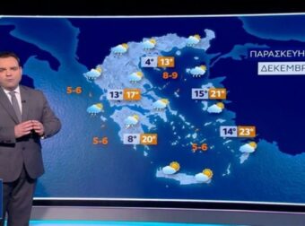Το ξεκαθάρισε με 10 λέξεις: Ο Κλέαρχος Μαρουσάκης είπε αυτό που όλοι θέλαμε να ακούσουμε για τον καιρό των Χριστουγέννων (Video)