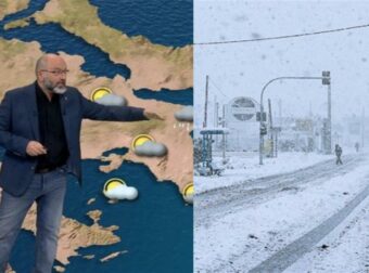 Αλλαγή ρότας από τον Σάκη Αρναούτογλου: «Ψυχρή περασιά από τη χώρα θα φέρει χιόνι μέχρι και…»