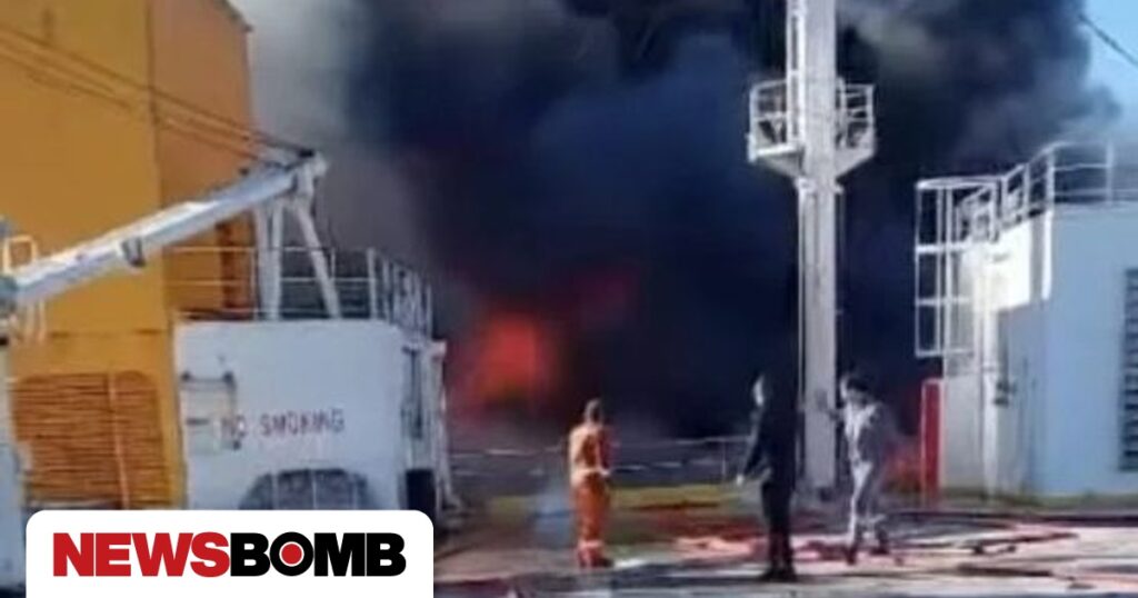 Μύκονος: Συνεχίζεται η κατάσβεση του πλοίου – Βρίσκεται σε υπήνεμο σημείο