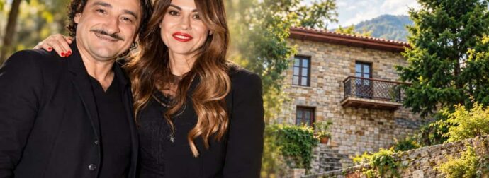 Διαζύγιο Χαραλαμπόπουλου: Θρίλερ με το πέτρινο «παλατάκι» στο Πήλιο – Ποιος θα το πάρει μετά τον χωρισμό; Πώς μοιράζεται η κοινή περιουσία;